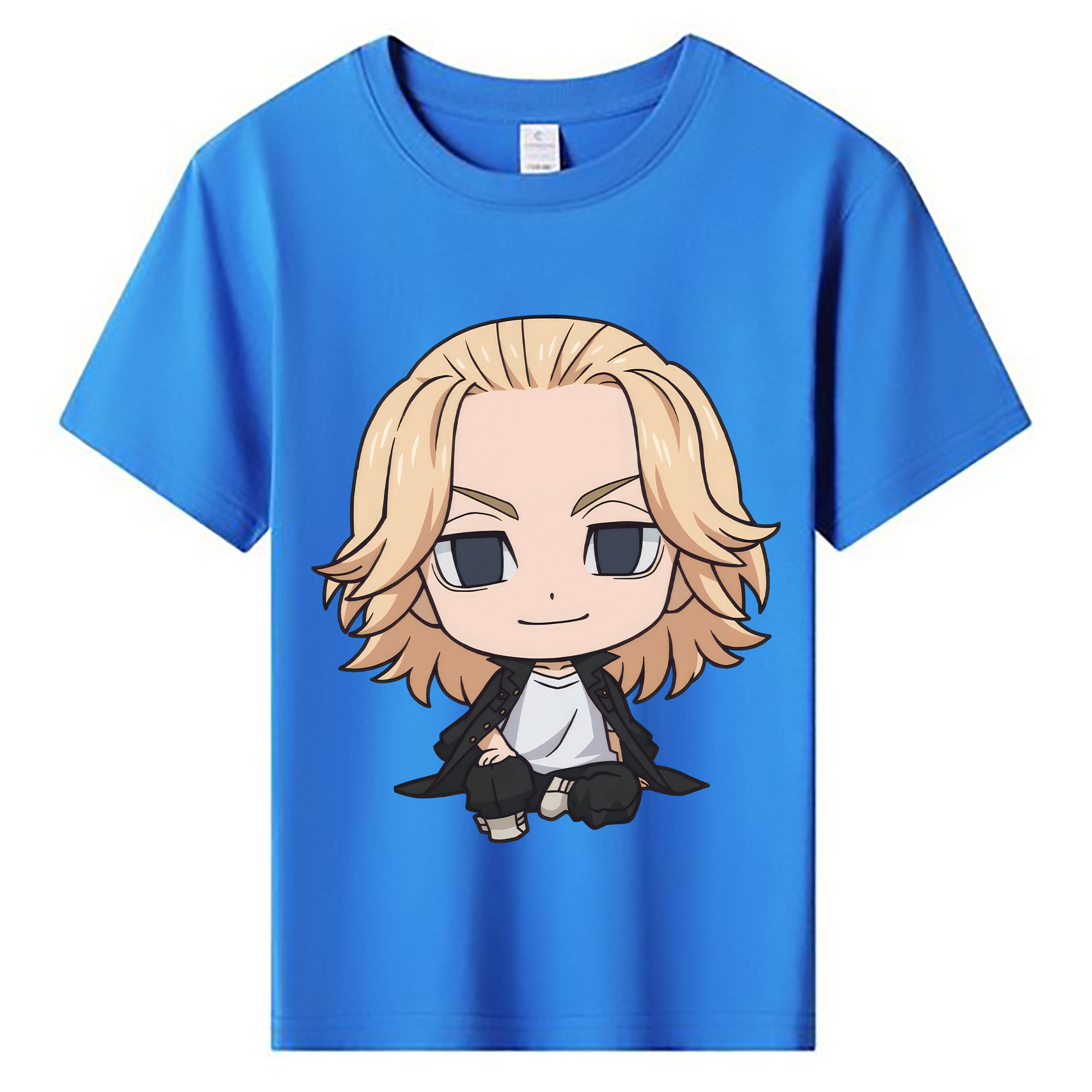 （画像用） 東京リベンジャーズ Tokyo Revengers 綿100％キッズTシャツ（フロントプリント）